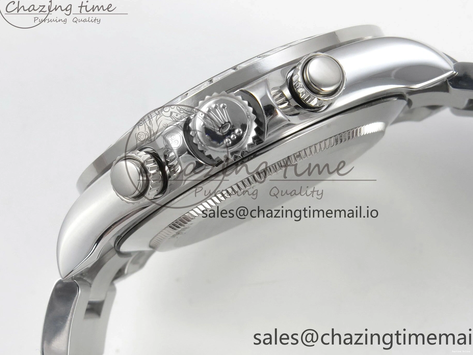 0227 Daytona 116576TBR 3CF 1:1 Best Edition diamonds Bezel Ice Blue Dial on SS Bracelet SH4130 V2(Mod Version) WaterResistant 140